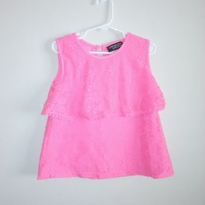 Freestyle revolution toddler girls lace tank top